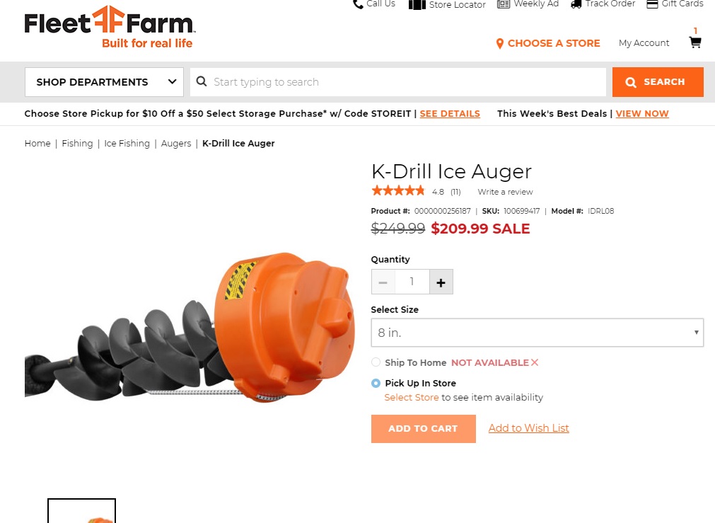 kdrill sale