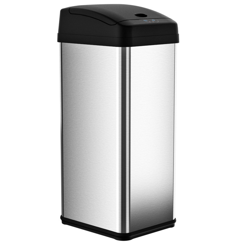 13 Gallon Rectangular Sensor Trash Can (1/ea)