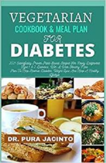 Vegetartan Cookbook & Meal Plan For Diabetes