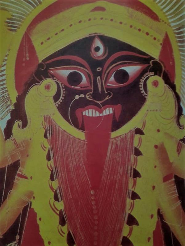 Boginja Kali, Litografija, Victoria and Albert Museum, London/Mitovi drevne Indije/Privatna arhiva