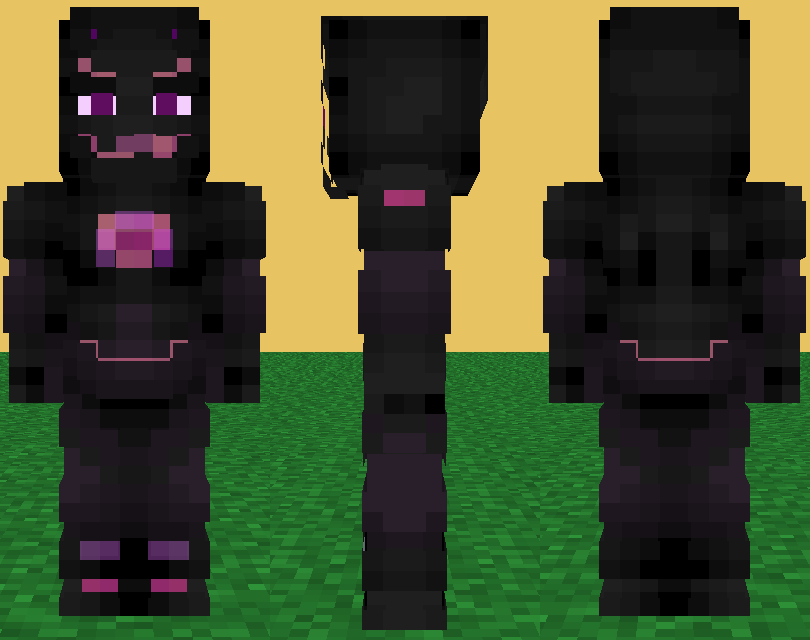 Nate A. | Ender-Crow Minecraft Skin