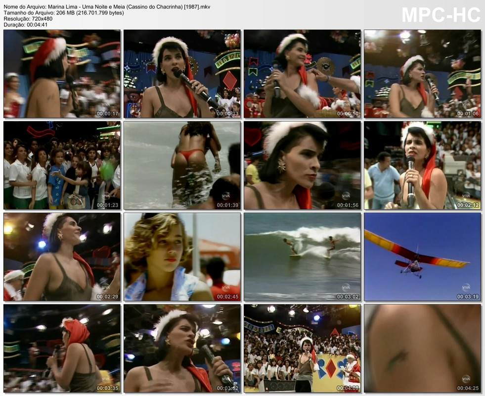 Marina Lima - Uma Noite e Meia (Cassino do Chacrinha) [1987]