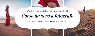 Viaggio sola andata - Da Zero A Fotografo - Corso Base Di Fotografia - Ita