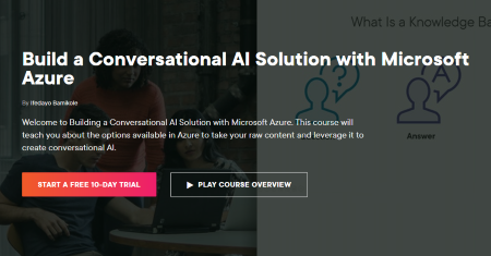 Build a Conversational AI Solution with Microsoft Azure | Pluralsight