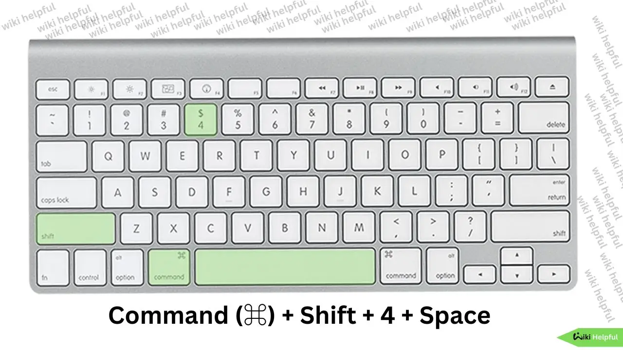 Capture a Specific Window on MacBook or apple (Cmd-Shift-4 + Space)