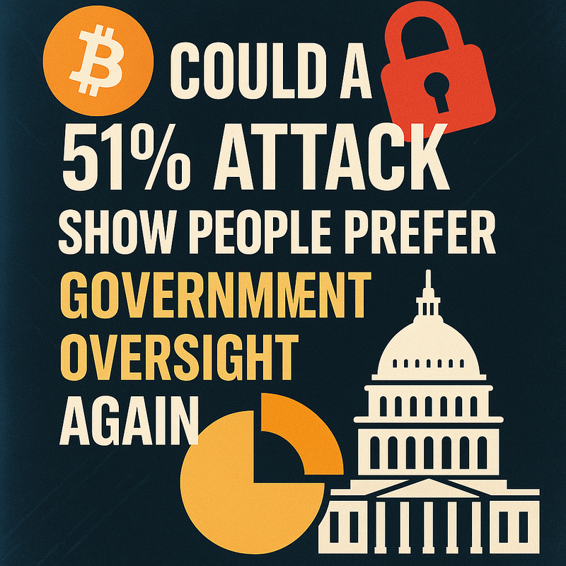 Could a 51% attack show people prefer government oversight again