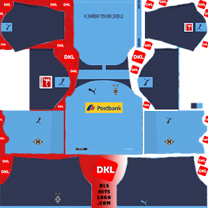 Borussia Monchengladbach DLS Kits 2022 - Dream League Soccer Kits