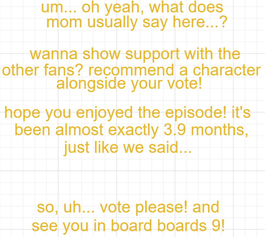 A panel from The Prime Number Few, episode eight of the Board Boards object show by Furretwalk/WalkingFurret.
