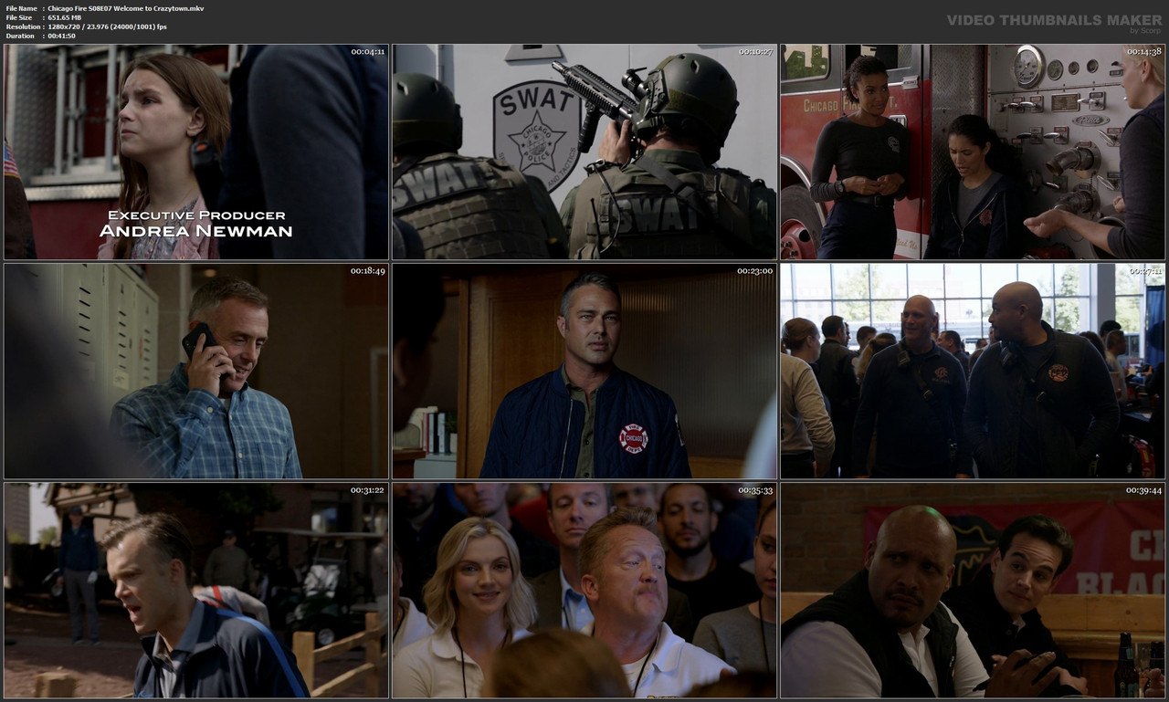 Chicago Fire S08E07 Welcome to Crazytown.mkv