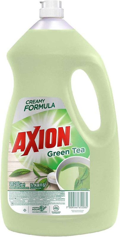 Amazon: Axion Lavatrastes Líquido Green Tea 2.8L