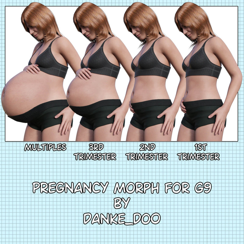Genesis 9 Pregnancy Poses + Morph