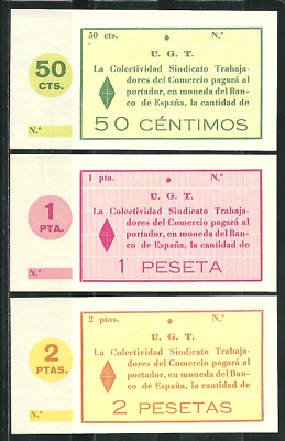 Guadix (Granada). 50 Cts, 1 y 2 Ptas. A subasta en ebay. ¡¡ Falsos !! Guadix-reverso