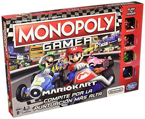 Amazon: Hasbro Gaming, Monopoly Edición Mario Kart