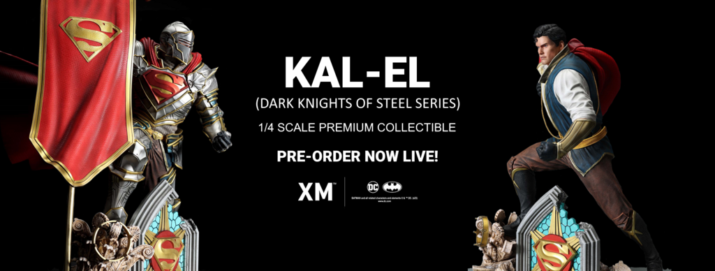 Premium Collectibles : Dark Knights of Steel Kal-El 1/4 Statue FBBanner-Kal-El-PO