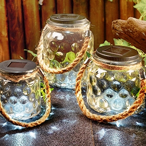 Solar glass jar Light 80503/80504/80505