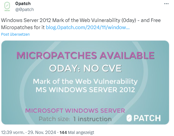 0patch 0-day fix
