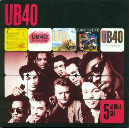 UB40 ‎- 5 Album Set 1980-1984 (5CD, Box Set) (2012) CD-Rip