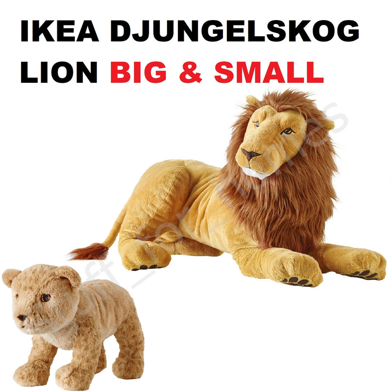 ikea lion plush