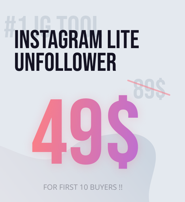 Instagram Unfollowers Lite - Android app 2021 - 1