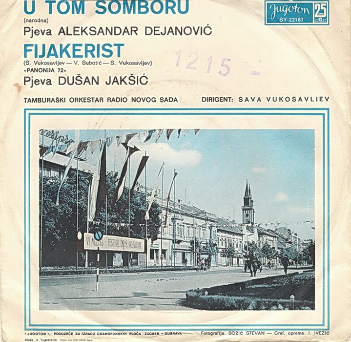 Aleksandar Dejanovic & Dusan Jaksic - 1972 - U t