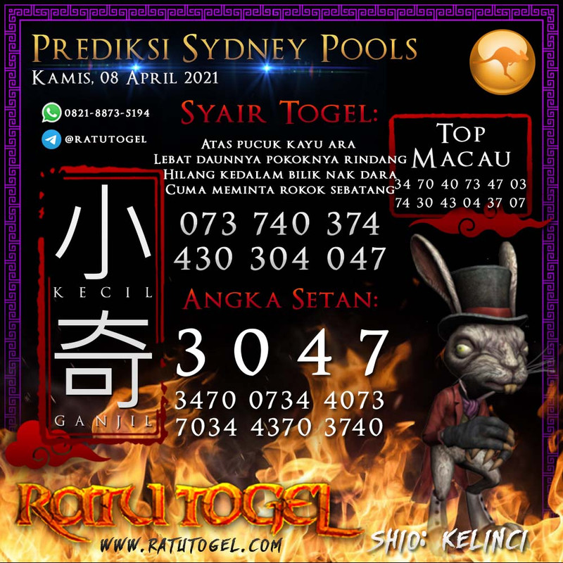 PREDIKSI NAGASAON SYDNEY