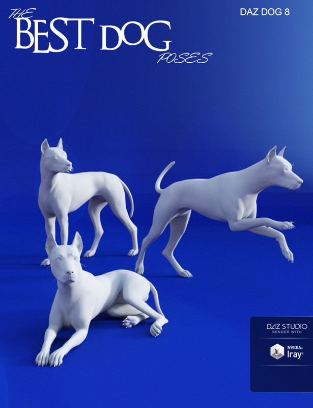 Best Dog Poses for Daz Dog 8 Best Dog Poses for Daz Dog 8