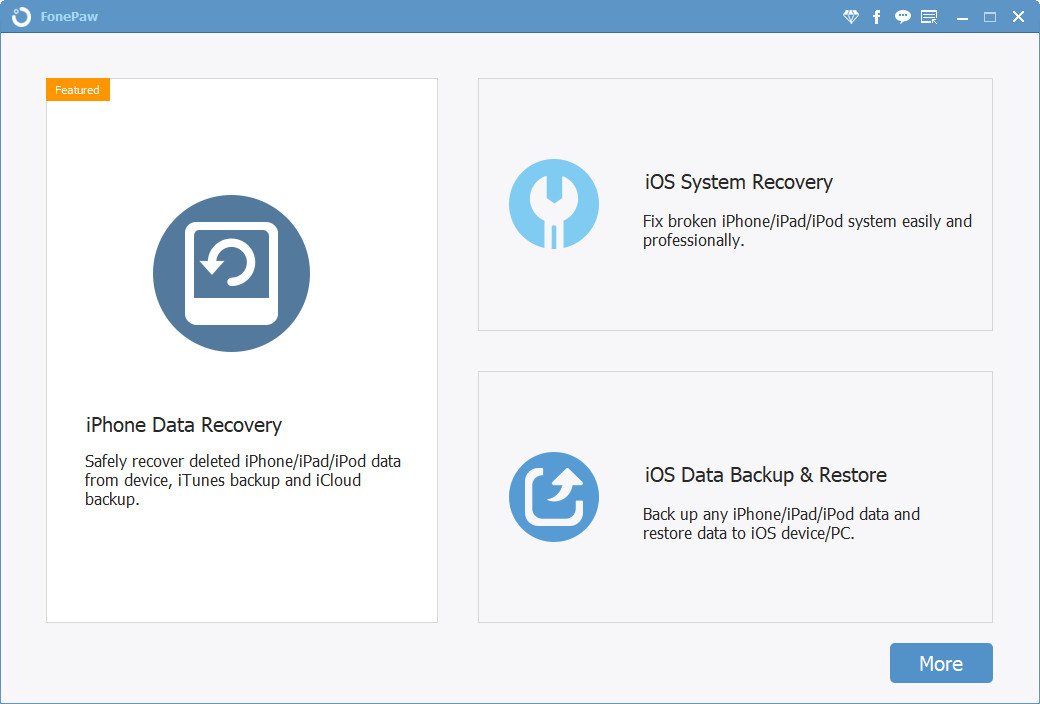 FonePaw iPhone Data Recovery v8.8.0 Multilingual