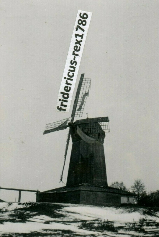 Foto Ostfront Russland Windmühle windmill Bockwindmühle Müller