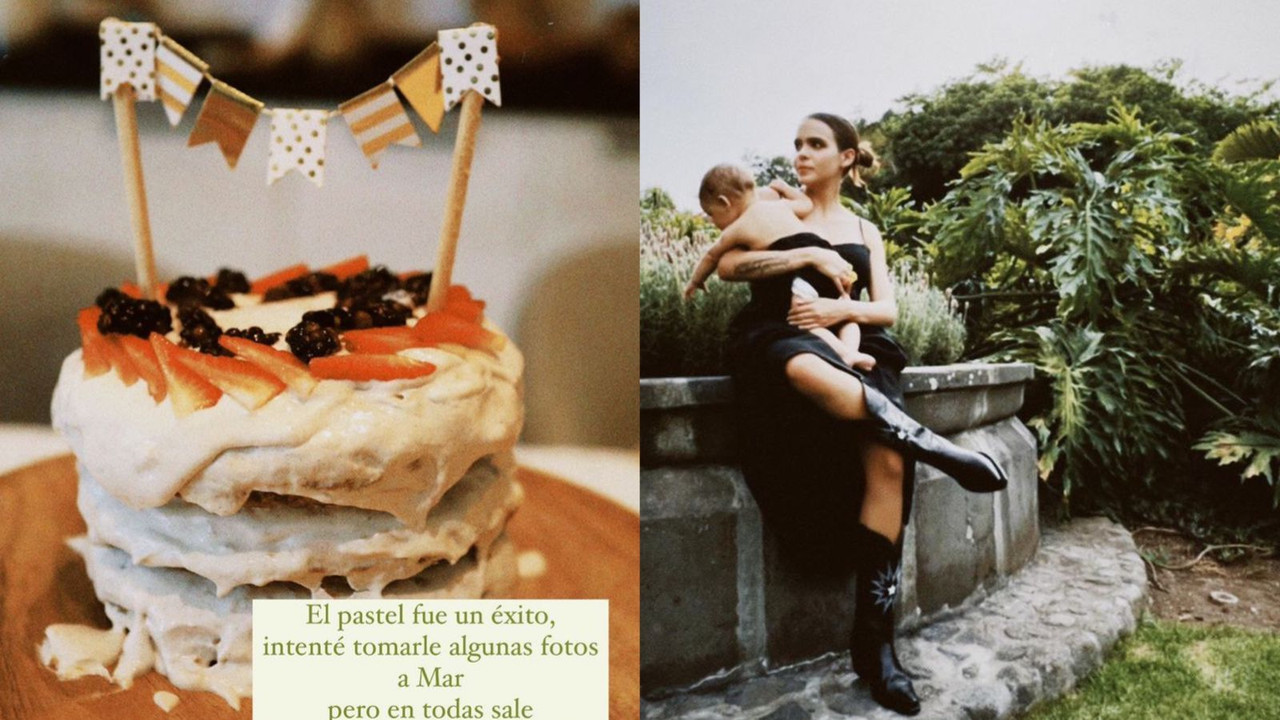 Yuya presume las fotos del primer cumpleaños de Mar