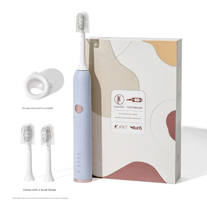 Advanced Sonic Electric Toothbrush - 8 Modes, Long Battery Life (300 Days Standby), Gentle & Effective Cleaning(Blue)