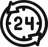 24x7 customer support