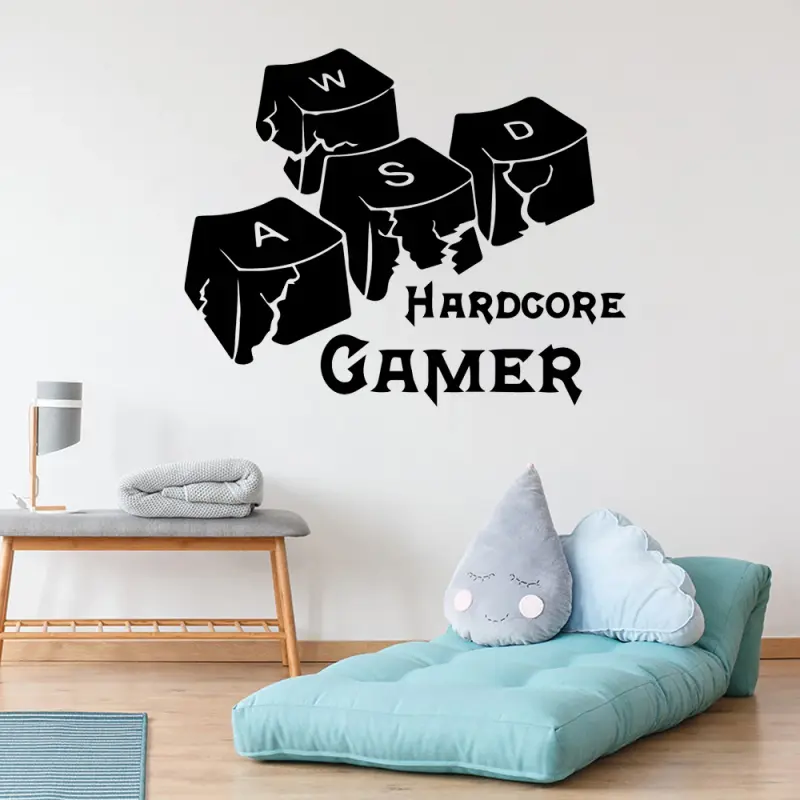 La gravure laser (topic pour papoter, WIP)  - Page 4 Funny-Gamer-Vinyl-Wall-Stickers