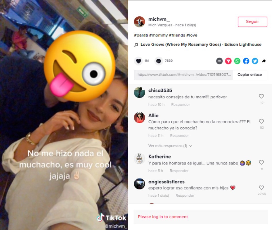 Joven llevó a su madre a su cita, la historia sorprende porque tiene 26 años