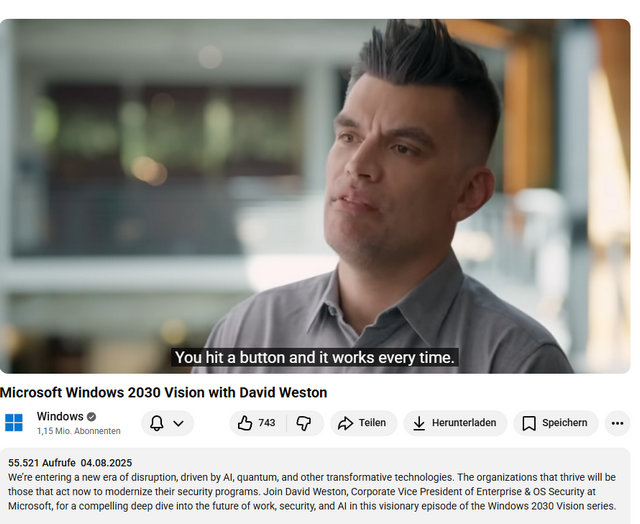 Microsofts Windows 2030 Vision