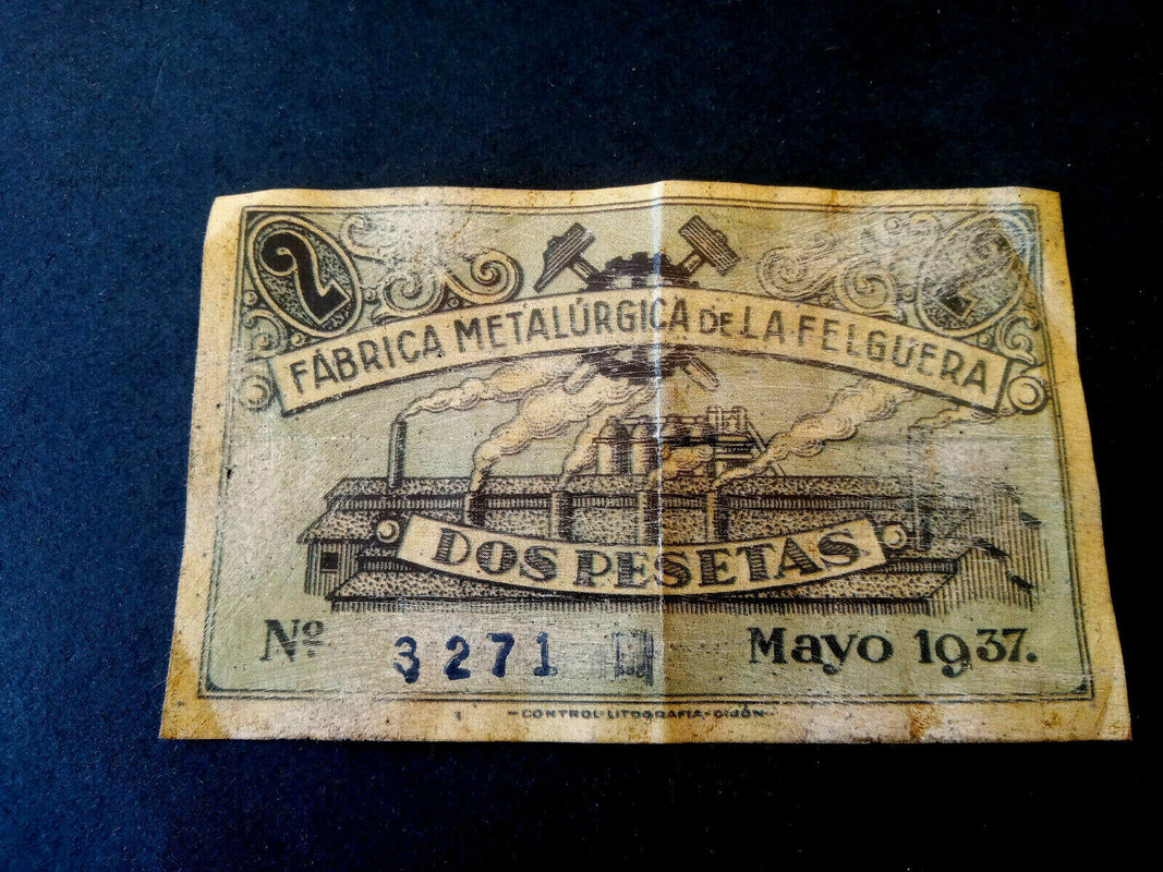 Billetes locales de Asturias falsos a subasta en ebay Facsimil-3