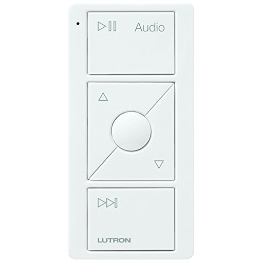 PJ23BRLGXXA02 LUTRON CASETA BOTONERA CONTROL REMOTO PICO 3 BOTONES PARA AUDIO