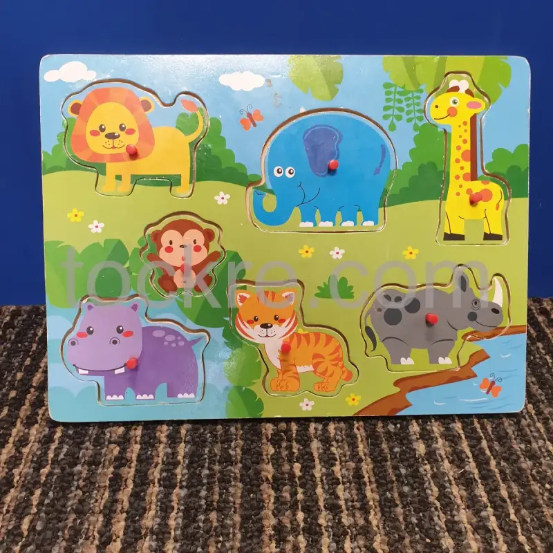 My First Animal Mosaic Puzzle – 7-in-1 Fun & Educational Game for Kids (Assorted)