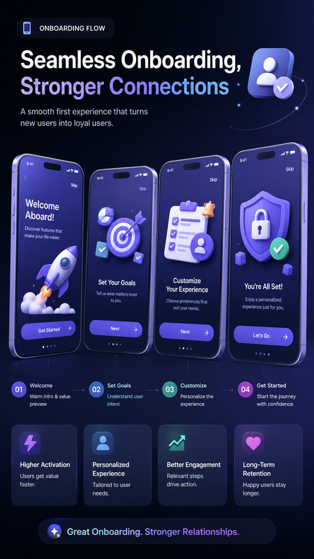 Mobile App Onboarding Flow Generator