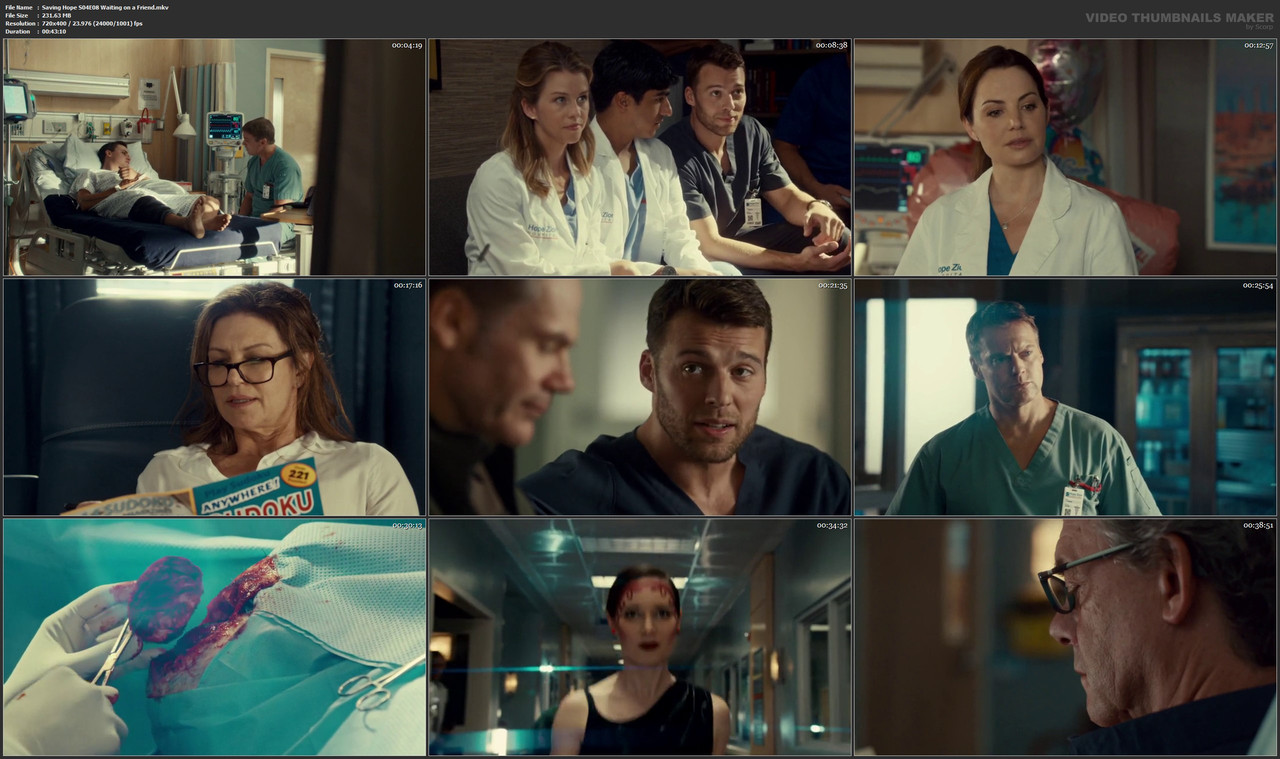 Saving Hope S04E08 Waiting on a Friend.mkv