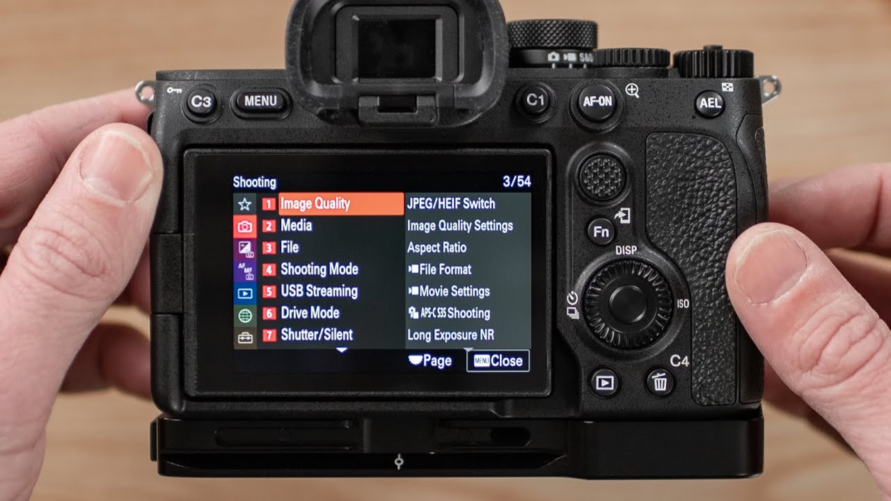 Format Should I Shoot Video Sony A7iv