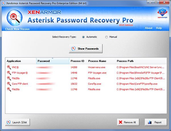 XenArmor Asterisk Password Recovery Pro Enterprise Edition 2022 v6.0.0.1