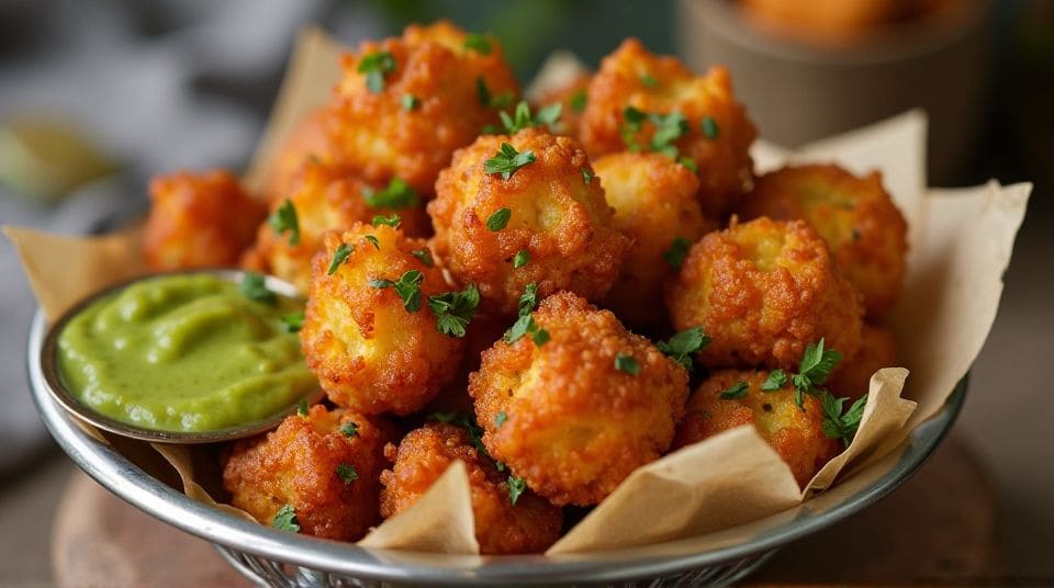 Air Fryer Vegetable Pakoras