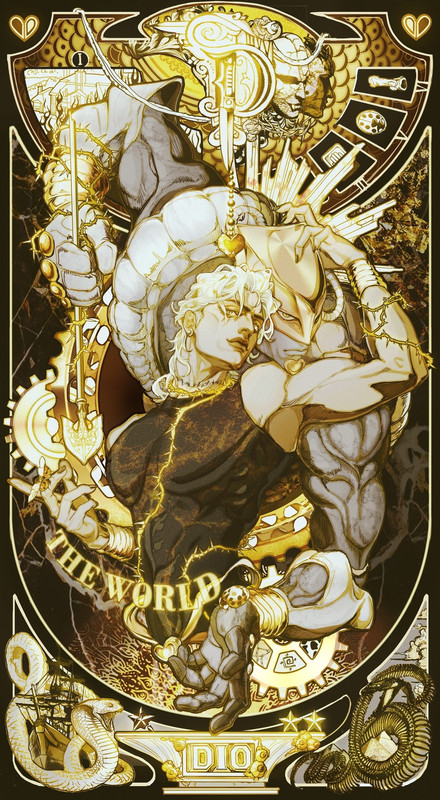 dio-brando-and-the-world-jojo-no-kimyou-