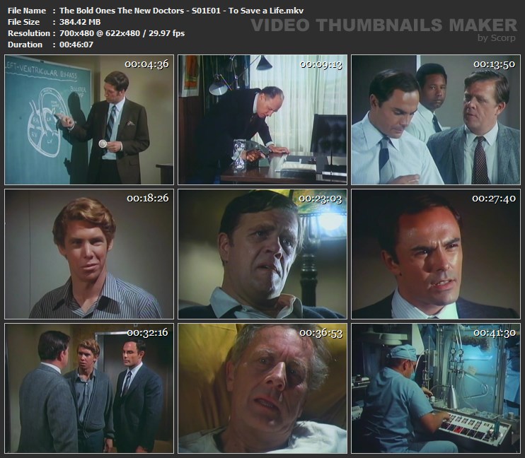 The Bold Ones The New Doctors - S01E01 - To Save a Life.mkv