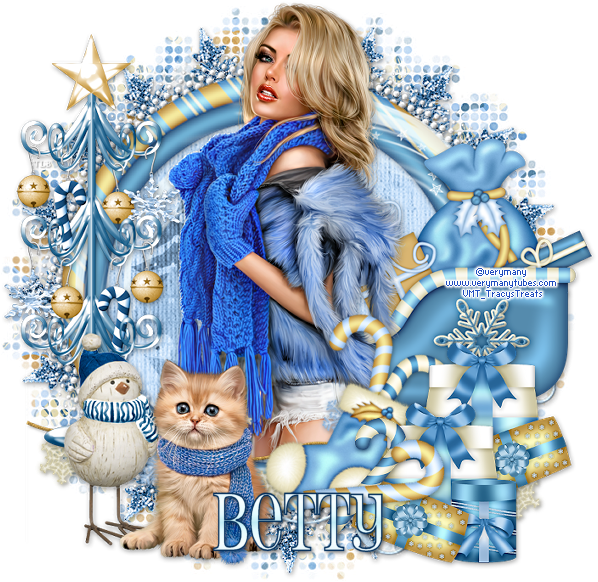 THEME OF THE DAY - Page 2 Betty-VMFuzzy-Blue-Christmas-TTvi-vikitty