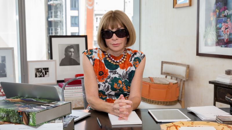 Anna Wintour as Vogue's Editor in Chief