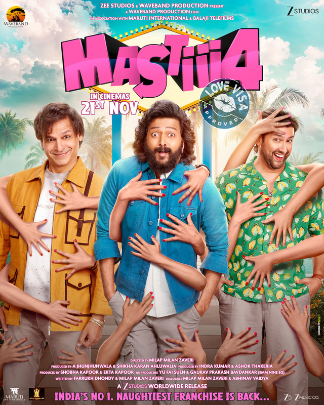Mastiii 4 2025 Hindi HDTC 720p - 480p - 1080p