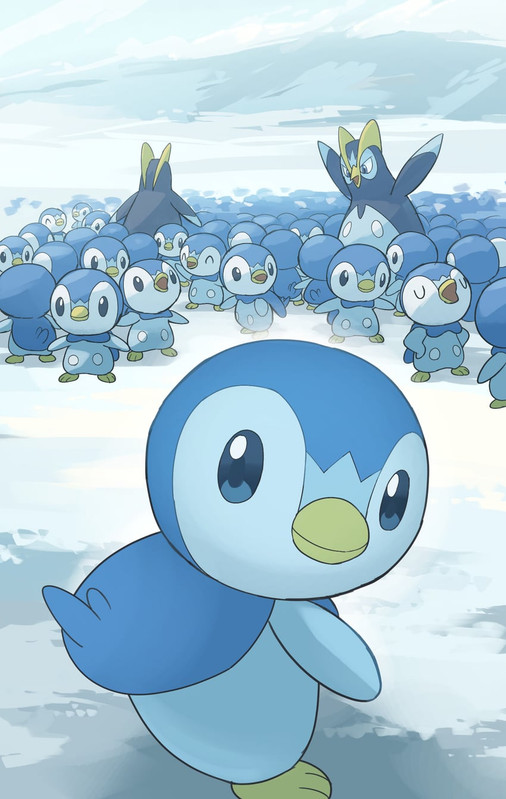 piplup-and-prinplup-pokemon-drawn-by-yam