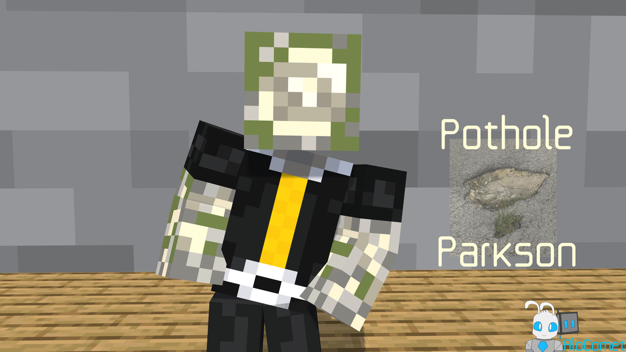 Pothole Parkson Minecraft Skin