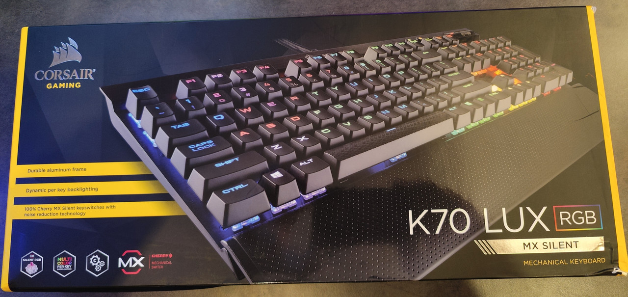 Clavier Corsair Gmaing LUX K70 RGB (8)